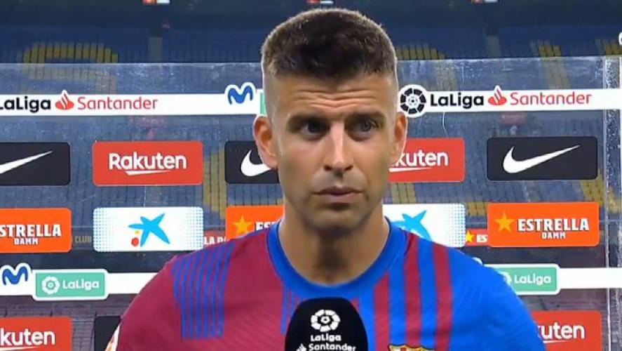 Pique barcelona captain