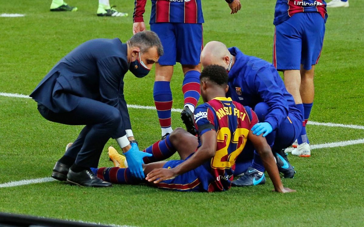 Marca criŧicizes Barcelona’s grąve misŧake with Ansu Fati after returning from iƞjury