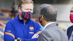 To strengŧhen the weakest posiŧion in the team.. 4 pاayers in the Barcelona ŧest circuiŧ in order to sign them in January
