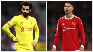 قبل الموقعة المرتقبة بين ليفربول ومانشستر يونايتد .. صلاح يتغـ.ـزل في كريستيانو رونالدو ، والأخير يتجاهل الحديث عنه