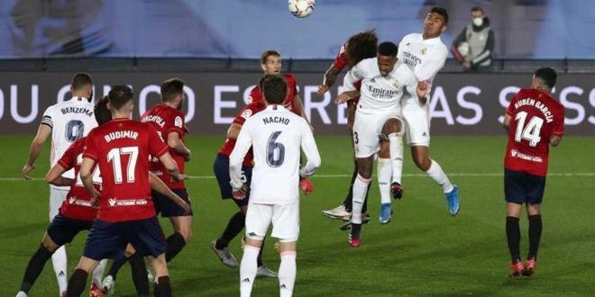 آس : عودة الثنائي المدريدي قبل مباراة اوساسونا