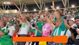 شاهد: فيديو عظيم وتاريخى من جماهير الجزائر مع لاعبى موريتانيا.