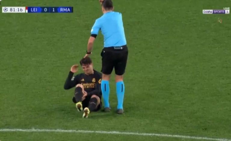 شاهد العجب الذي حدث بين المعلق حفيظ دراجي وابراهيم دياز لاعب ريال مدريد