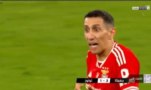 شاهد الجنون الذي فعله ديماريا في الثانية الآخيرة من مباراة بنفيكا في الدوري الاوروبي.