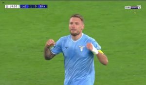 شاهد: هدف فوز لاتسيو علي بايرن ميونخ في ثمن نهائي دوري أبطال أوروبا.