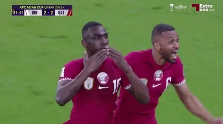 هدف صعود قطر إلي نهائي كأس آسيا امام الأردن بتعليق تاريخي وجنووني لا يمكن وصفه من المعلق خليل البلوشي.