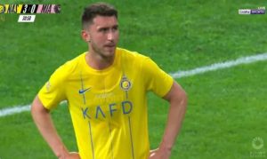 شاهد: هدف لابورت لاعب النصر التاريخي والسينمائي في مرمي انتر ميامي وردة فعل رونالدو وصدمة ميسي بتعليق تاريخي من الشوالي.