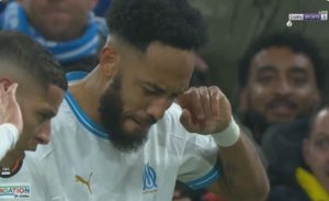 شاهدوا الدراما والجنون والخيال الذي حدث من المغربي أمين حارث والإنهاء الأسطوري من أوباميانغ وإحتفالهم الخاص أمام جماهير مارسيليا