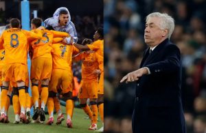 لا تشواميني ولا ميندي...  أنشيلوتي يخرج عن صمته ويدافع عن أحد لاعبي ريال مدريد بعد مستواه الضعيف ضد مانشستر سيتي