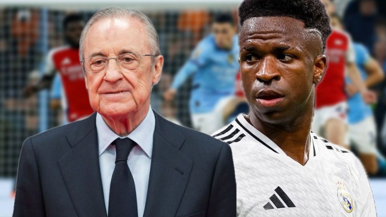 فلورنتينو بيريز يجهز 3 صفقات ضخمة باستخدام أموال فينيسيوس إذا طلب الرحيل عن ريال مدريد في الميركاتو الصيفي القادم!