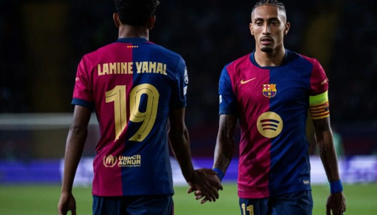 بعد الهزيمة أمام بوروسيا دورتموند… لامين يامال ورافينيا يطالبان هانسي فليك علي الفور  بعد صافرة النهاية: هذا اللاعب لا يمكن أن يجلس على الدكة مجددًا!