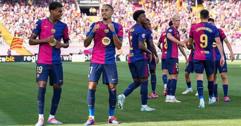 مهاجم من البريميرليغ على رادار برشلونة.. والمدرب يعارض الصفقة بشدة!
