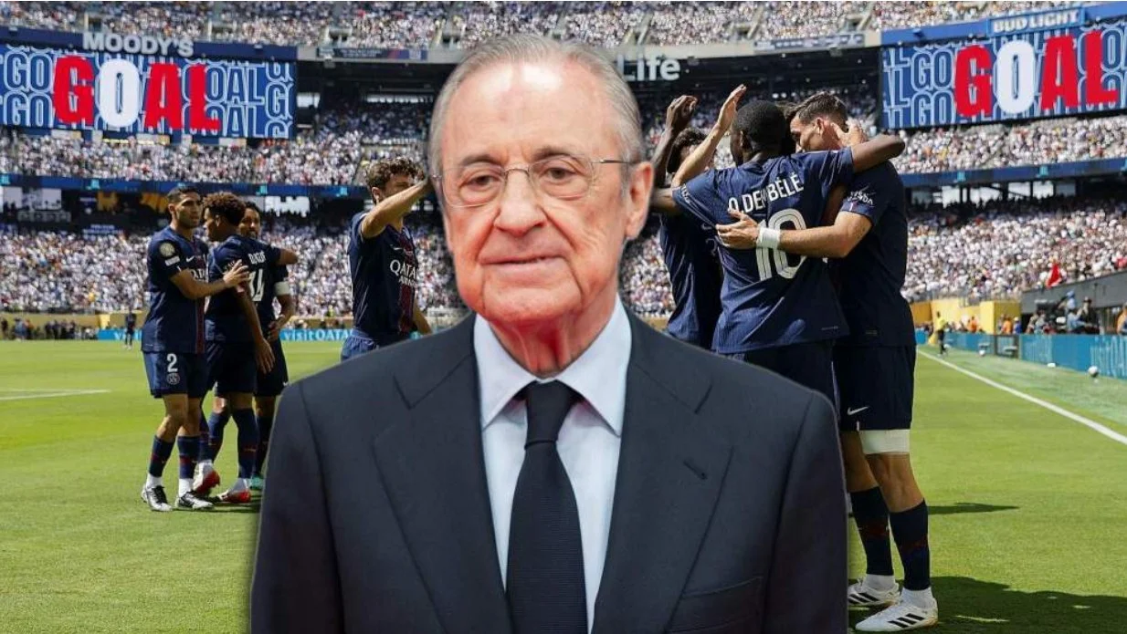 فلورنتينو بيريز يُبدي ذهوله من أداء نجم باريس سان جيرمان… ويطلب من الخليفي التفاوض فورًا!
