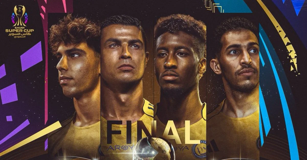 رونالدو على موعد مع التاريخ.. النصر يواجه الأهلي في نهائي السوبر السعودي 2025