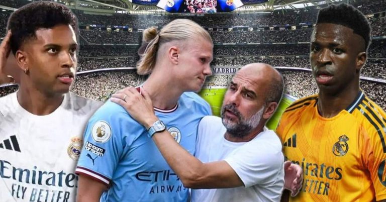 غوارديولا يصدم العالم: يرفض فينيسيوس ورودريغو ويطالب بنجم مفاجئ من ريال مدريد لصفقة هالاند!