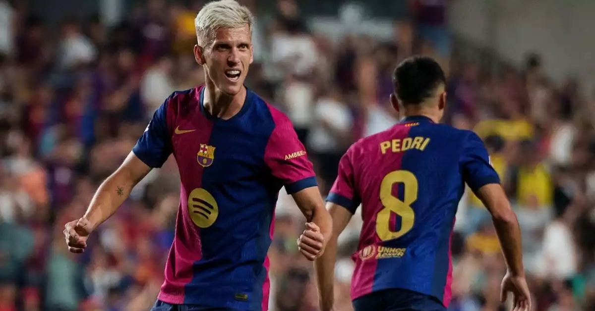 بيدري وداني أولمو مبهوران بالنجم الجديد في تدريبات برشلونة وتأثيره القوي على أجواء الفريق!