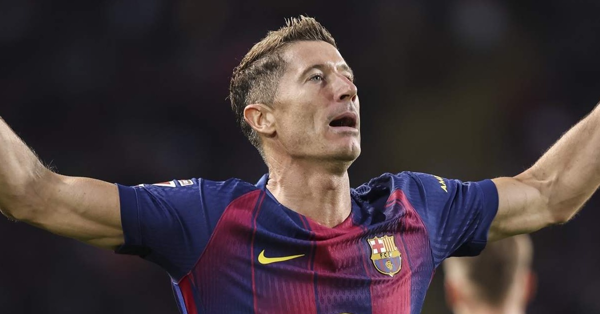 برشلونة يجهز خليفة ليفاندوفسكي: صفقة من العيار الثقيل تقترب رغم الصعوبات المالية!