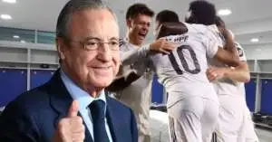 فلورنتينو بيريز يوجه رسالة حاسمة لنجم ريال مدريد صاحب الفضل في الحفاظ على الصدارة قبل الكلاسيكو!