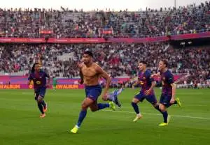 برشلونة يحقق انتصارًا مثيرًا في ديربي كتالونيا بفضل هدف قاتل