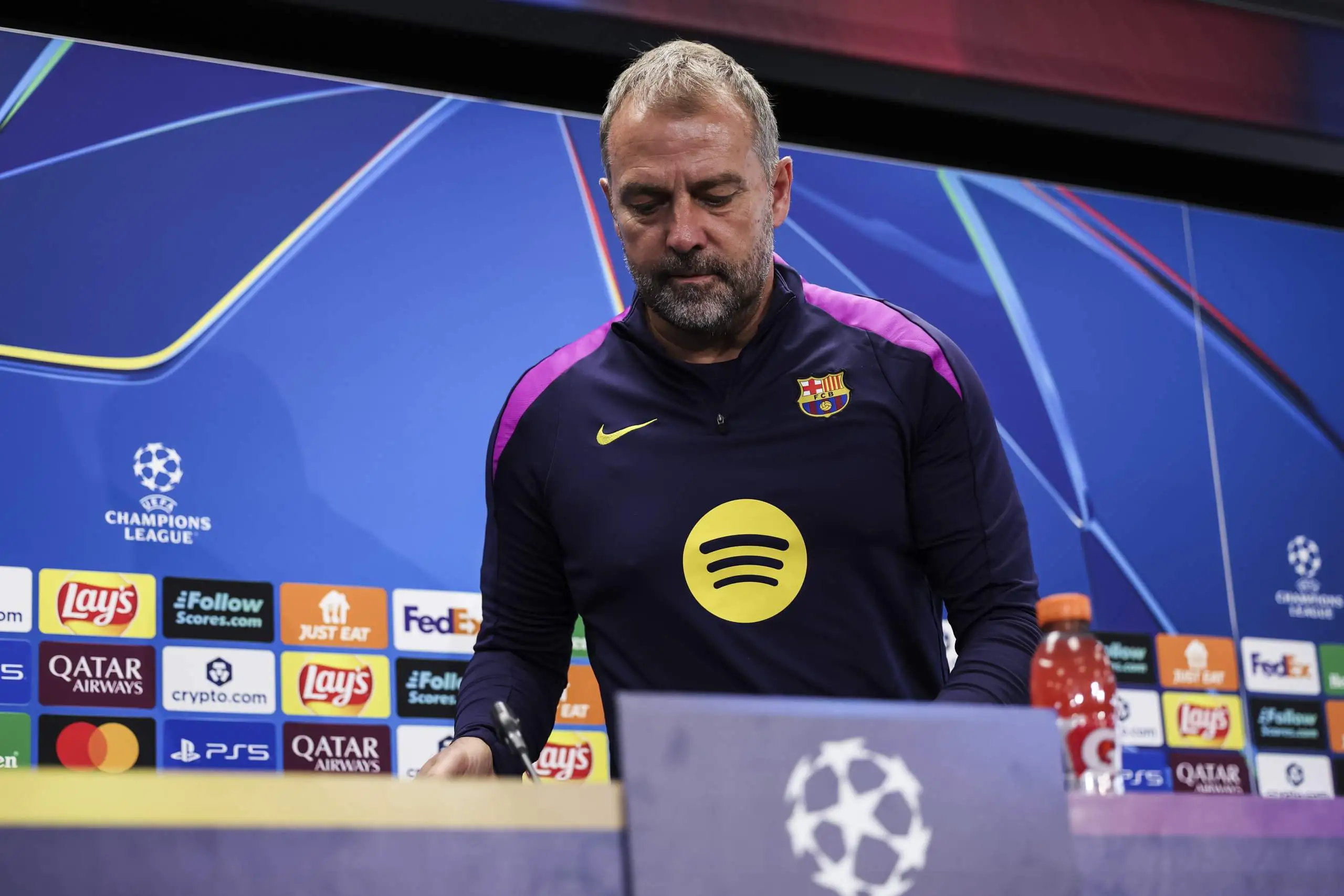 استعدادات برشلونة لمواجهة أولمبياكوس في دوري الأبطال