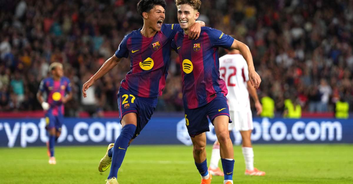 فوز برشلونة التاريخي بفضل تألق الشاب فيرمين لوبيز