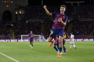 إبداع لا يُنسى: برشلونة يعود بقوة في دوري الأبطال بفضل تألق نجم شاب