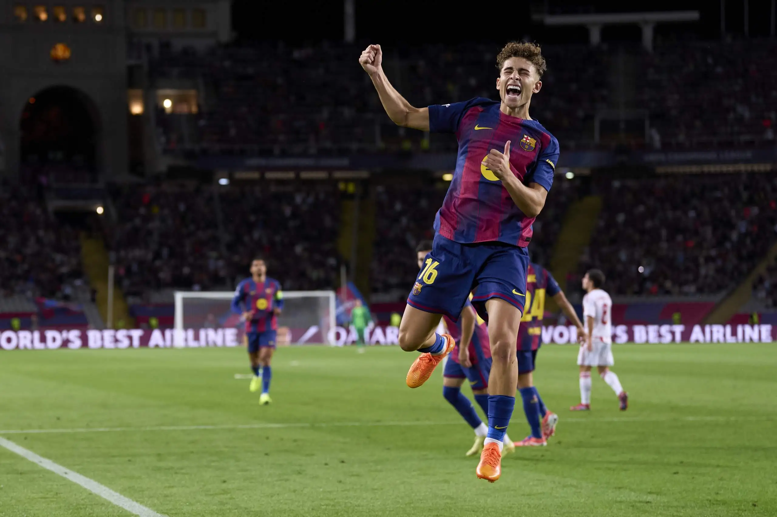 إبداع لا يُنسى: برشلونة يعود بقوة في دوري الأبطال بفضل تألق نجم شاب