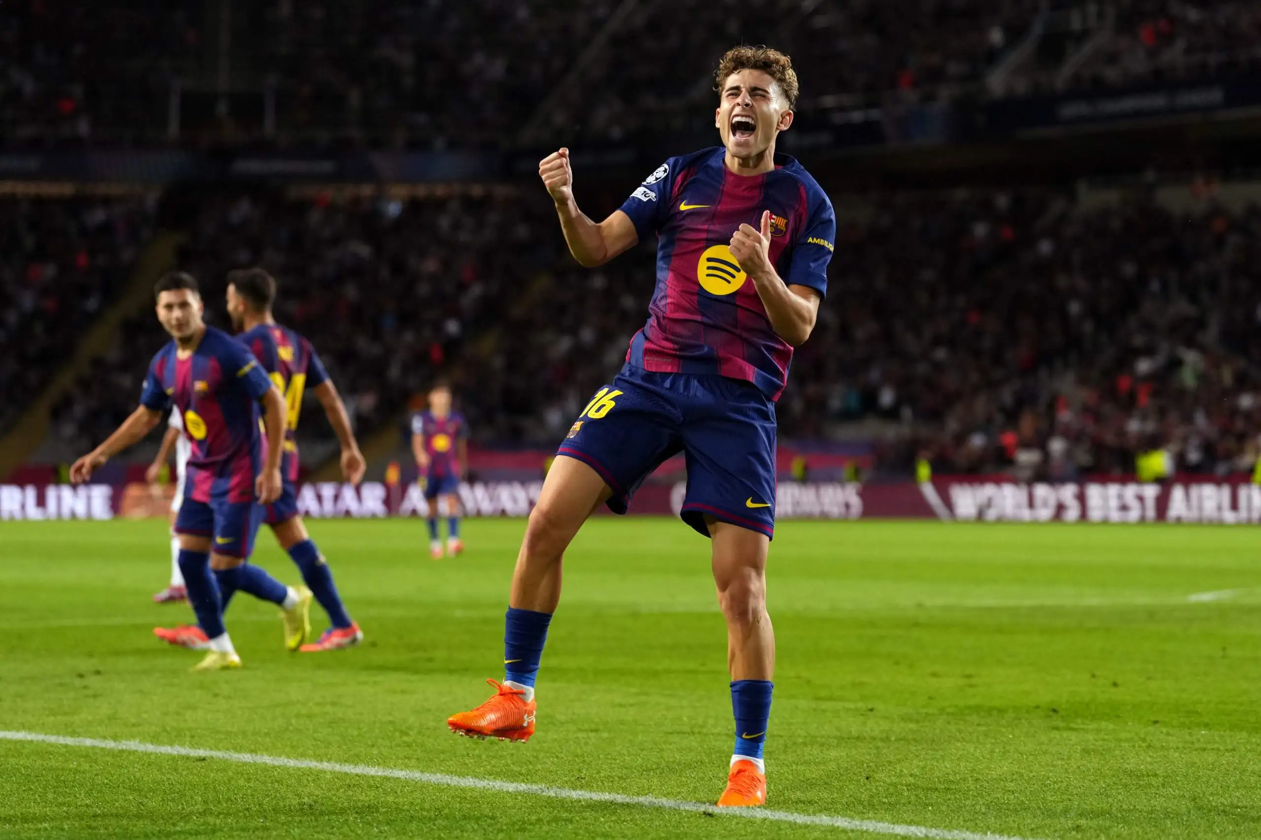 فوز برشلونة بفضل تألق نجم شاب قبل الكلاسيكو