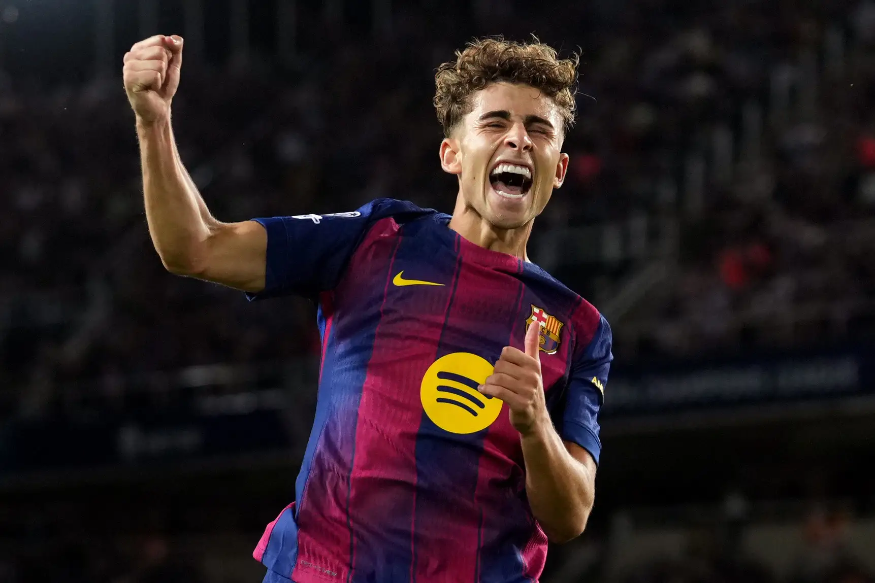 فوز لاعب برشلونة بجائزة لاعب الأسبوع في دوري الأبطال بعد هاتريك تاريخي