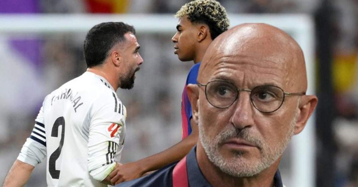 كارفخال يُفاجئ الجميع بخطوة غير متوقعة تجاه ثنائي برشلونة بعد الكلاسيكو!