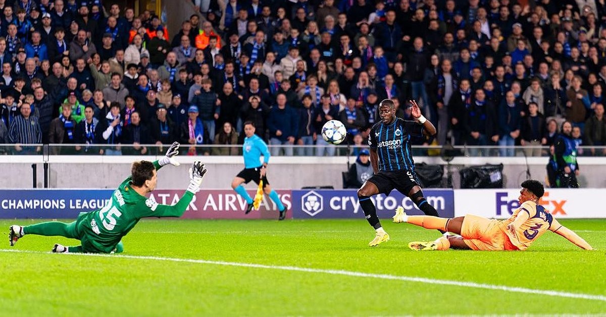 برشلونة ينجو بتعادل مثير أمام كلوب بروج: فليك غاضب من أداء اللاعبين