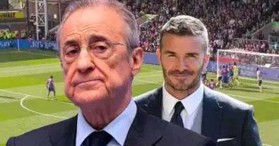 فلورنتينو بيريز يتواصل مع بيكهام لتأمين صفقة العام المقبل الكبرى لريال مدريد!