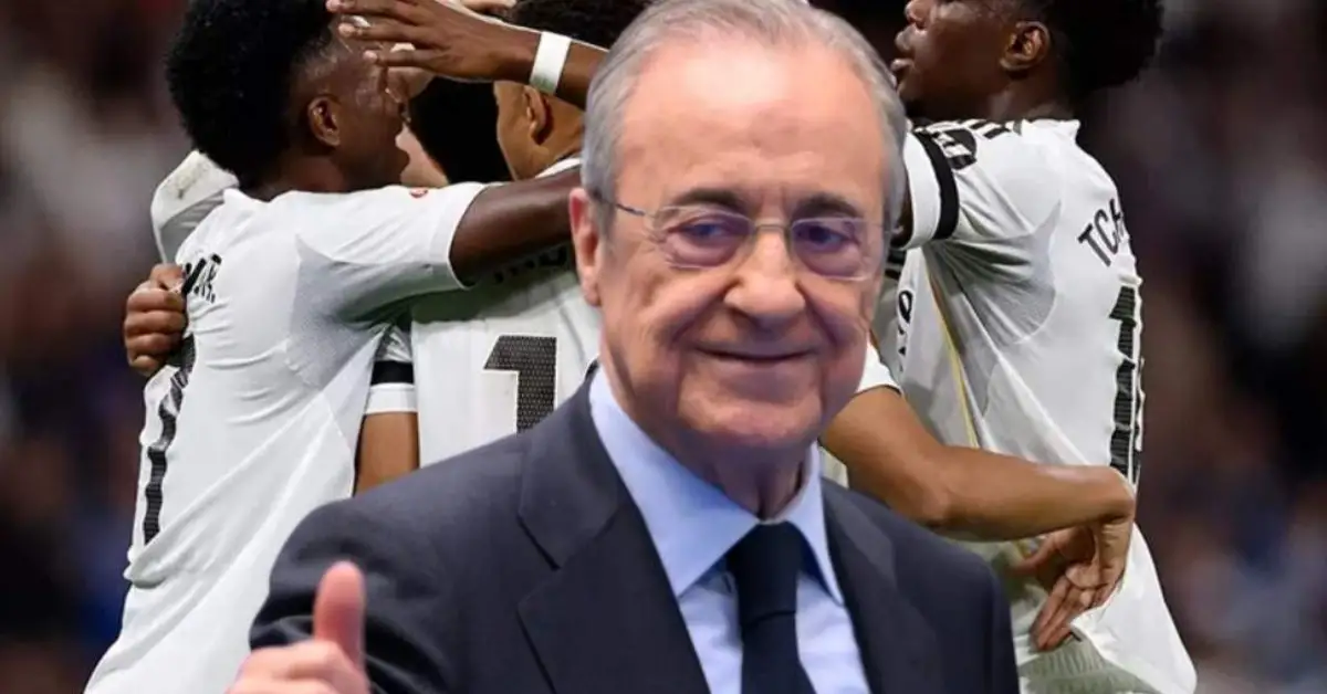 فلورنتينو بيريز يُشيد بنجم ريال مدريد الشاب: “إذا استمر على هذا المنوال، سيكون أسطورة!”