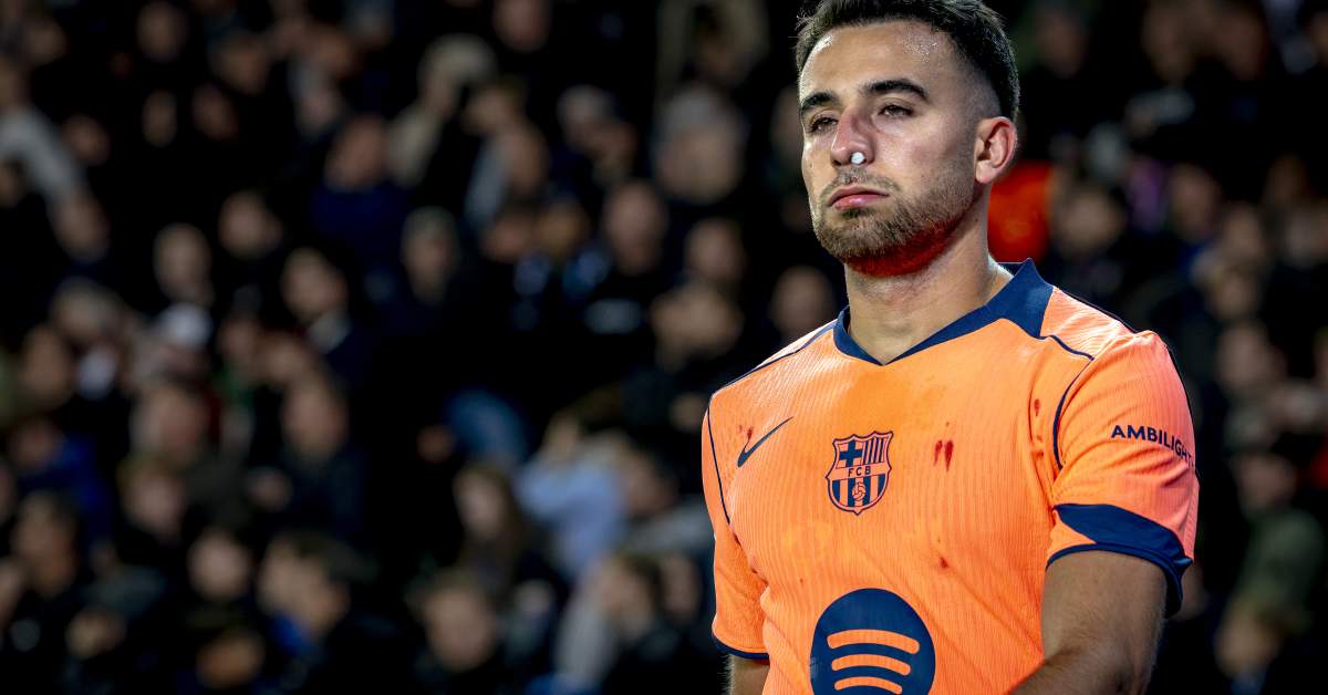 تحديث إصابة مدافع برشلونة بعد تعرضه لكسر في الأنف