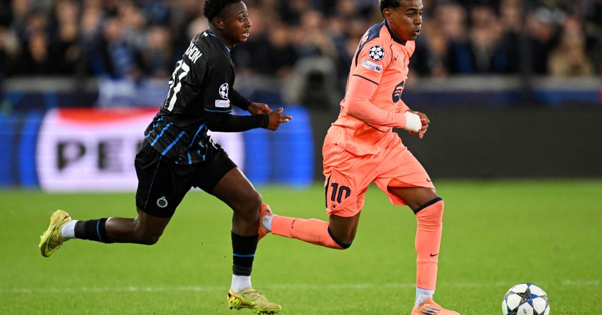 تعادل مثير بين برشلونة وكلوب بروج في دوري الأبطال