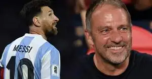 هانسي فليك يكشف خطته المذهلة لعودة ميسي إلى برشلونة: هل يضحي بأحد الثنائي في التشكيلة؟!