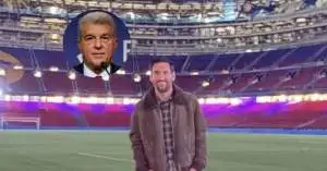 ميسي يفاجئ جماهير برشلونة بزيارة مؤثرة: هل يعود الأسطورة إلى كامب نو في ميركاتو الشتاء؟