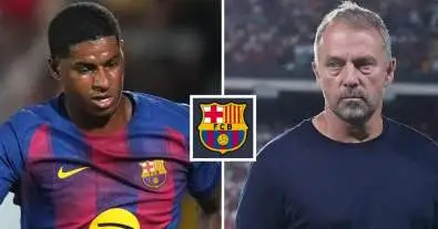 هانسي فليك يحسم مستقبل راشفورد مع برشلونة قبل يناير!