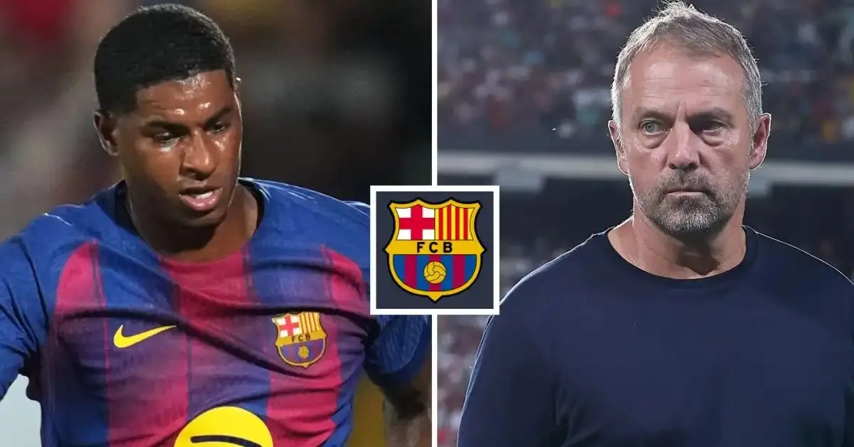 هانسي فليك يحسم مستقبل راشفورد مع برشلونة قبل يناير!