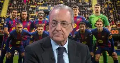 مفاجأة كبرى في سوق الانتقالات: بيريز يراقب نجم برشلونة عن كثب!