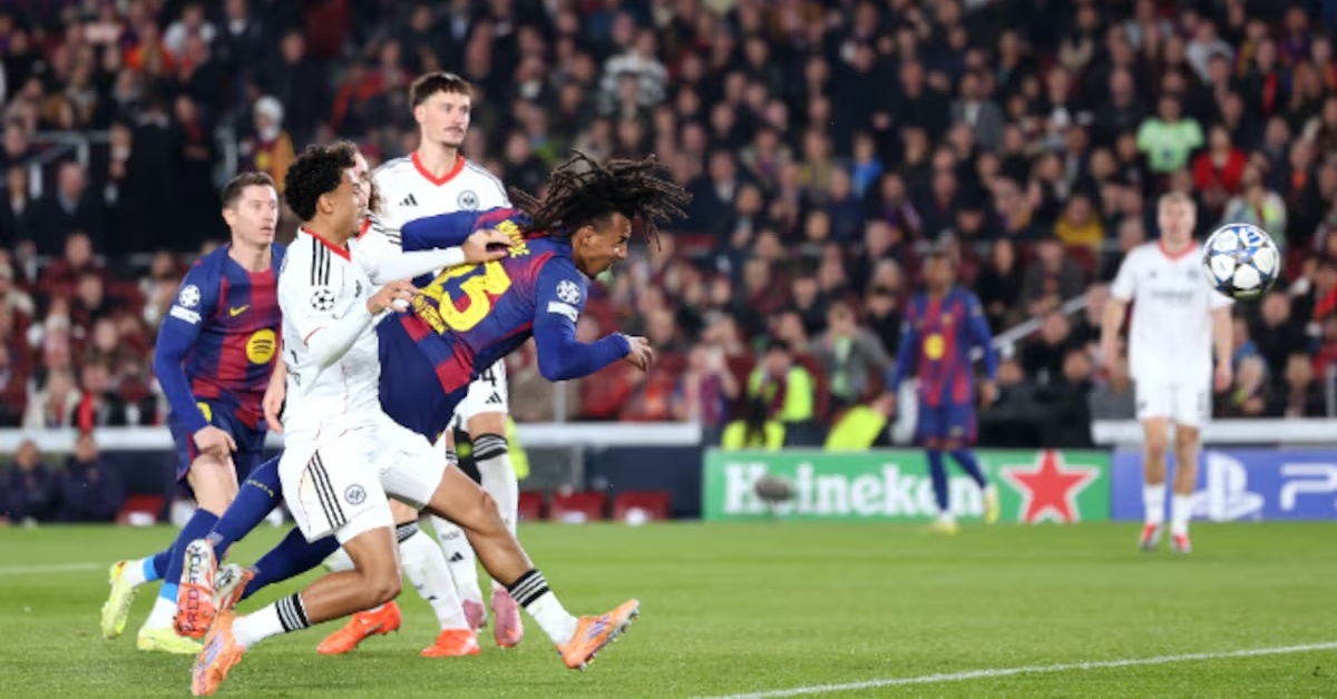 تطور مفاجئ يربك حسابات برشلونة في دوري أبطال أوروبا بعد الانتصار علي آينتراخت فرانكفورت!