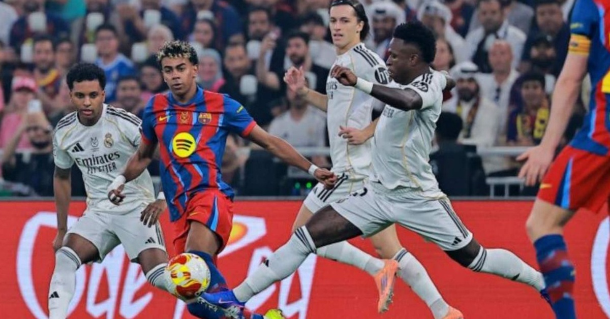 برشلونة يُسقط ريال مدريد في ملحمة جدة ويتوّج بالسوبر الإسباني للمرة الـ16