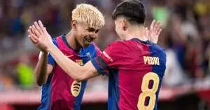 ليس يامال ولا بيدري.. نجم واحد فقط يقود برشلونة الآن وعرض 95 مليون يورو يهدد استمراره