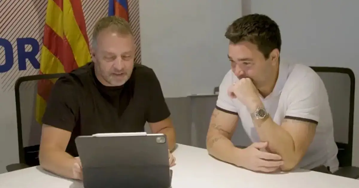 صدام ناري بين هانسي فليك وديكو يشتعل في برشلونة بسبب نجم الفريق!