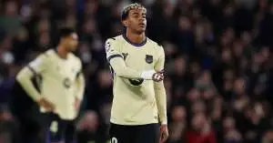 سقوط مدوٍ لبرشلونة برباعية أمام أتلتيكو.. وغضب لامين يامال يشعل غرفة الملابس