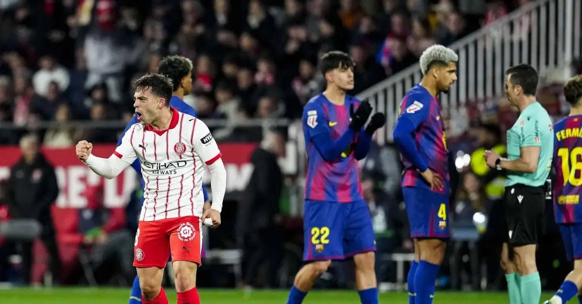 زلزال تحكيمي يهز الليجا بعد سقوط برشلونة أمام جيرونا… قرار عاجل يشعل الغضب ويقلب الموازين!