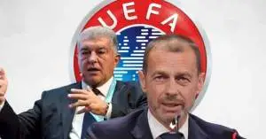 عقوبات تاريخية تلوح في الأفق وتهدد مستقبل برشلونة!