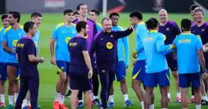 ارتياح كبير في برشلونة قبل مواجهة إشبيلية.. عودة ثنائي الفريق الناري تُنهي قلق هانسي فليك قبل ليلة الحسم الأوروبية!