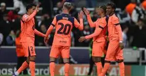 مفاجأة مدوية تخص برشلونة.. توقعات السوبر كمبيوتر تقلب موازين سباق لقب دوري أبطال أوروبا