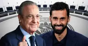 ريال مدريد يطيح بمانشستر سيتي وفلورنتينو بيريز يوجه رسالة نارية لأربيلوا بعد تأهل تاريخي!